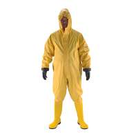 Nuclear radiation chemical proof protect clothing suit