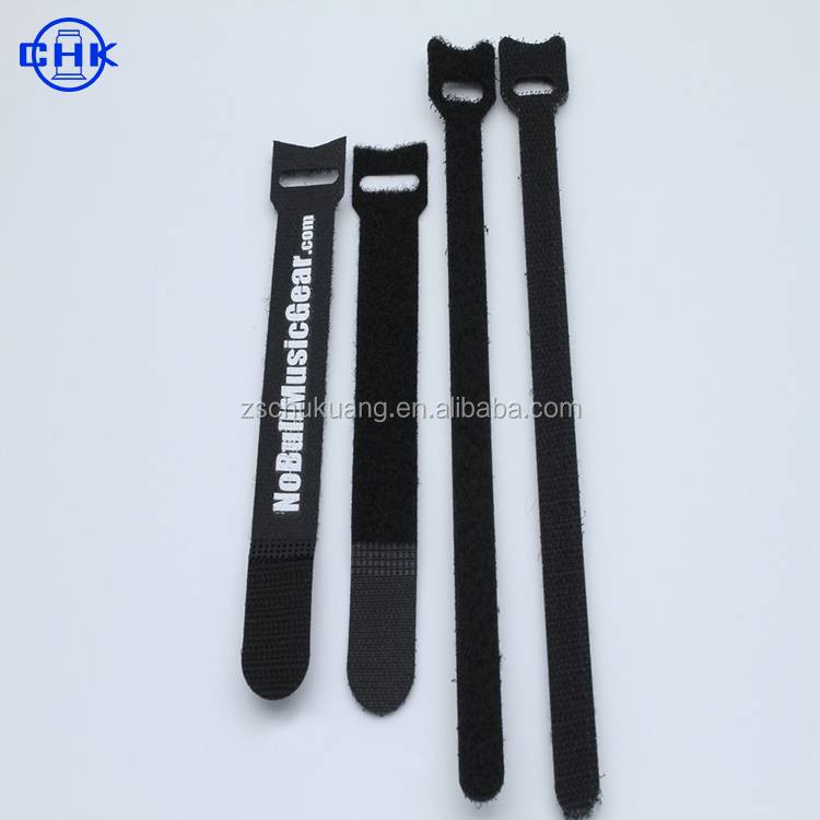Wholesale Custom Reusable Sizes Colorful Nylon Hook And Loop Cable Ties